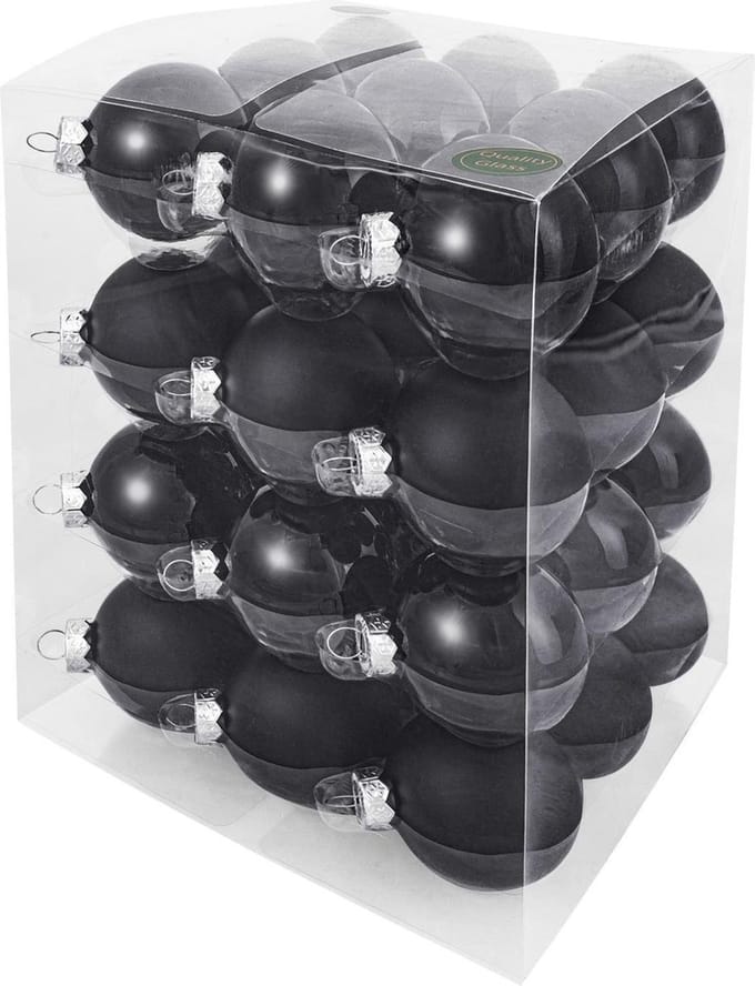 Kerstballen (6cm) Box 36 Stuks
