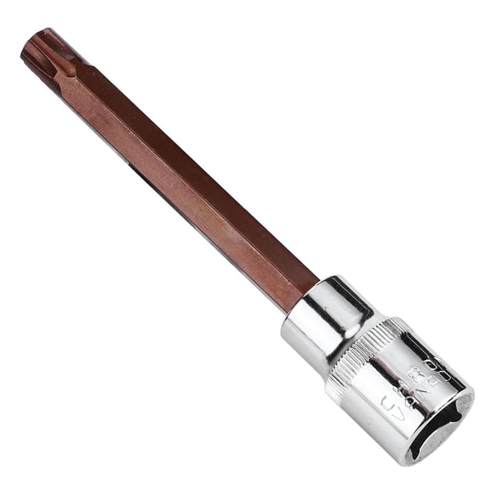 Aandrijf Cilinderkopbout Verwijdergereedschap Schroevendraaier Dopsleutel T52 12 x M10S brown
