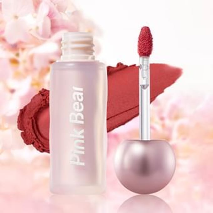 Pink Bear - Colored Lip Mud - 4 Colors #K03 - 2g