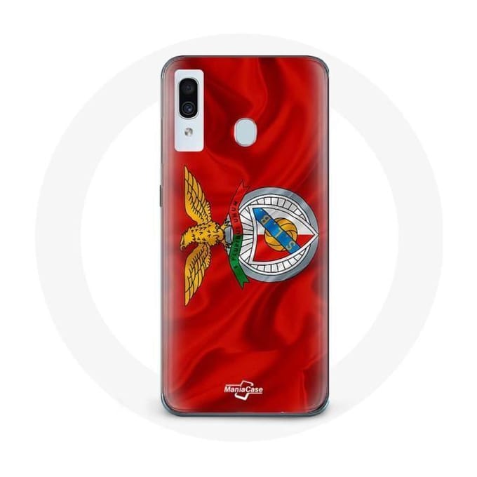Coque - Maniacase - Samsung Galaxy A30 - Souple - Protection - Motif Benfica noir