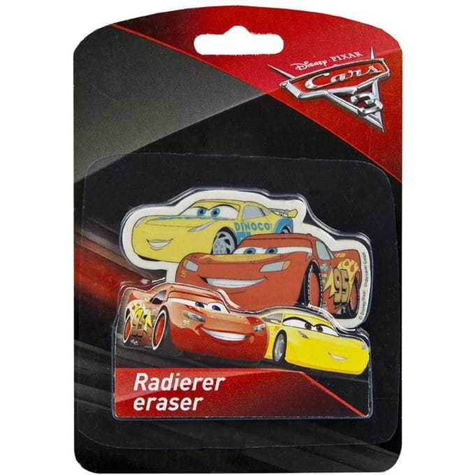Cars Gum gevormd - 9 CM