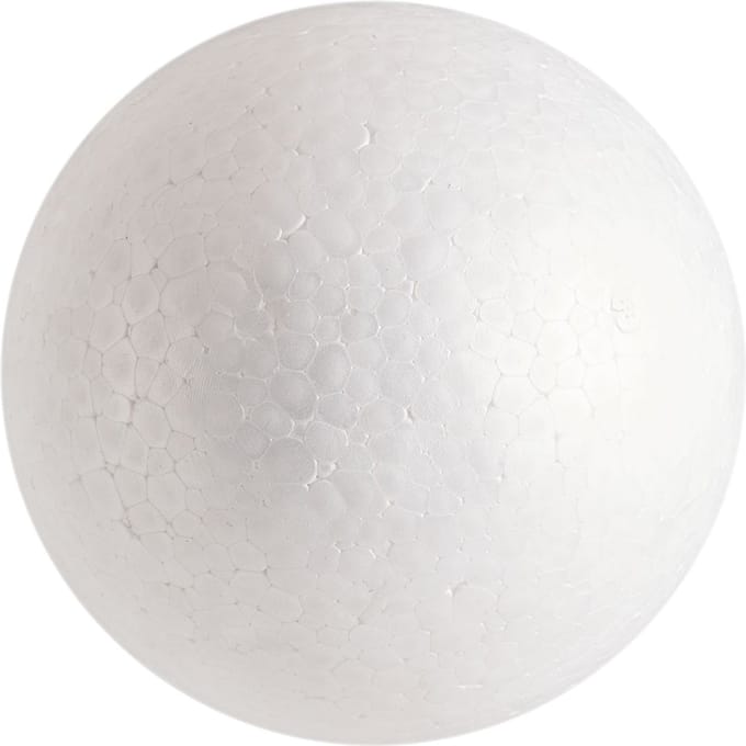 Piepschuim bal, Ø 12 cm