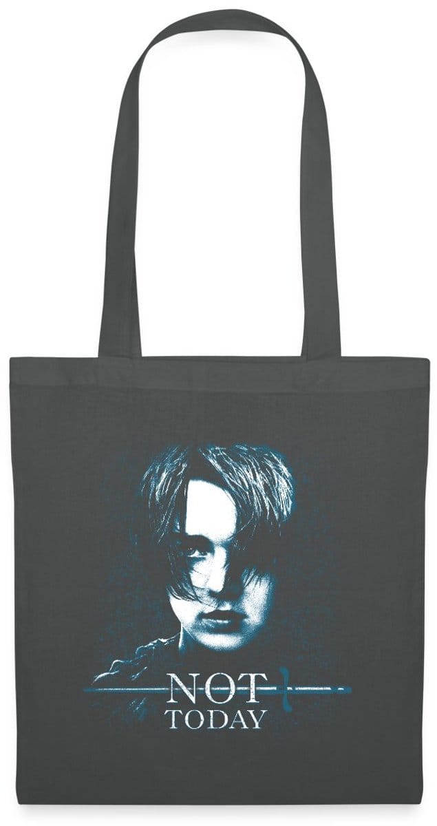 Game Of Thrones Arya Stark Not Today Citaat Tas Van Stof Schoudertas