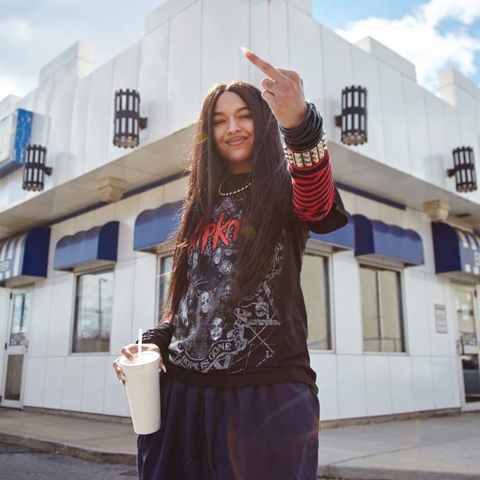 Princess Nokia - A Girl Cried Red (12" Single) (Coloured Vinyl)