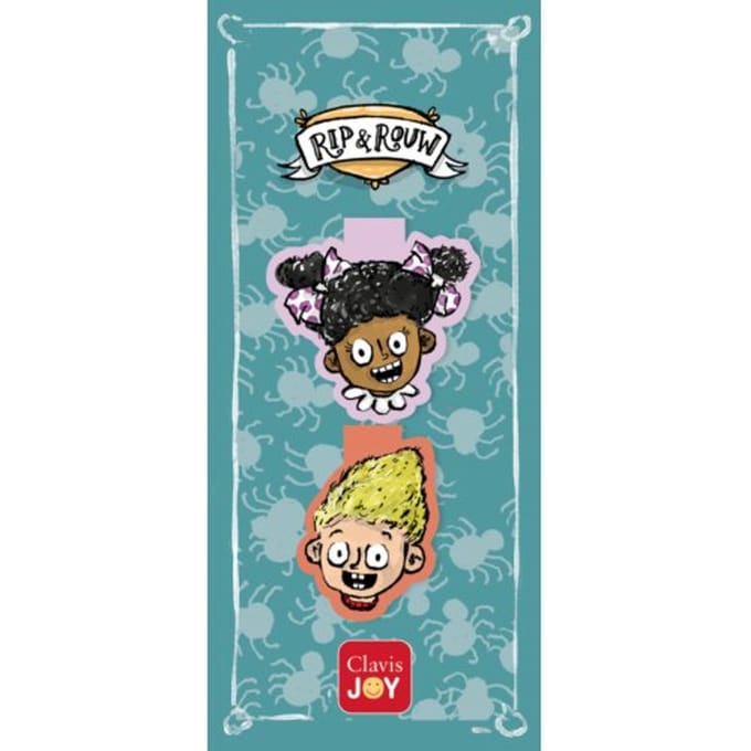 Magnetische boekenleggers Rip & Rouw