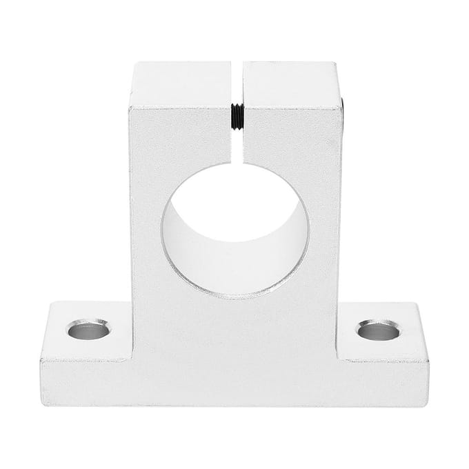 2 stuks Asbeugel Bevestiging Aluminiumlegering Hardware Accessoire SK 20 voor Zware Belasting white