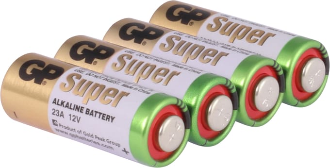 GP (MS21 / MN21) Rondcel Batterijen (4-pack) - Hoogspanning Alkaline