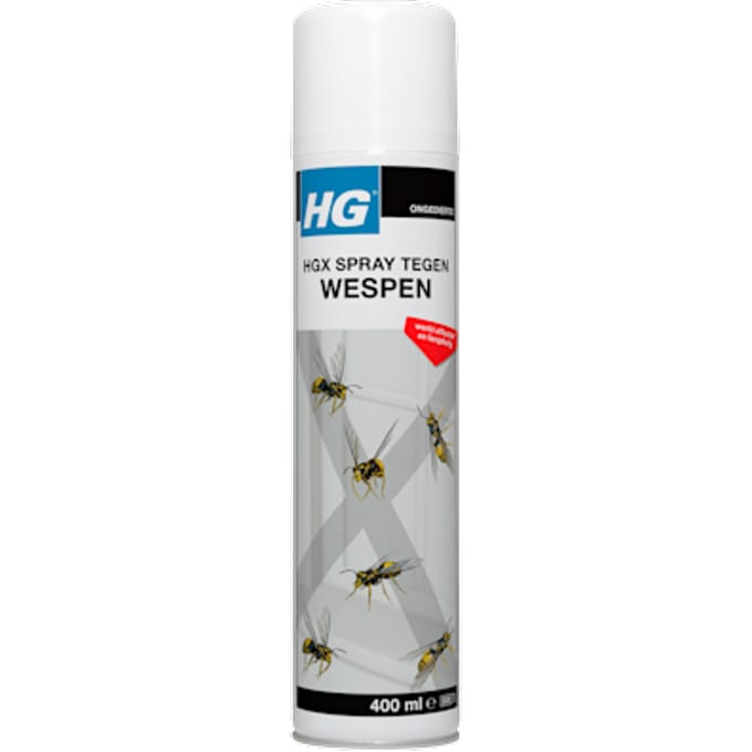 HG X - Spray Tegen Wespen - Effectief & Langdurig - 400 ml - 1 stuk