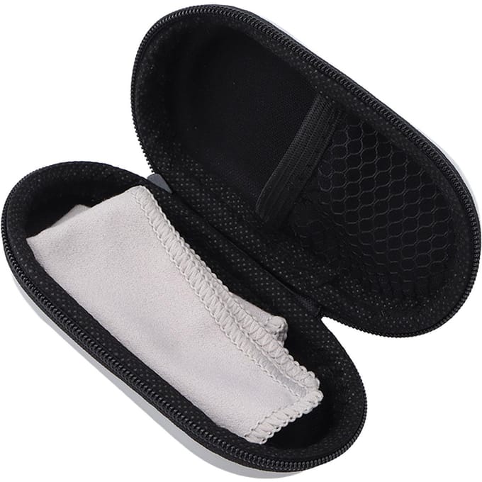 Hoortoestel Etui Hoge Capaciteit Plastic Compact Handig Exquise Ontwerp Hoortoestel Bescherming black