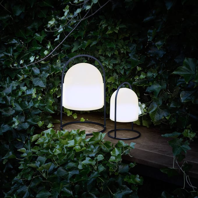 PLEASE WAIT to be SEATED Eva Solo LED lamp op zonne-energie SunLight, 43 cm, IP65, dimbaar