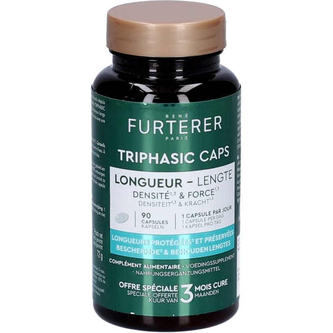 René Furterer Triphasic Caps Longueur 90 Capsules