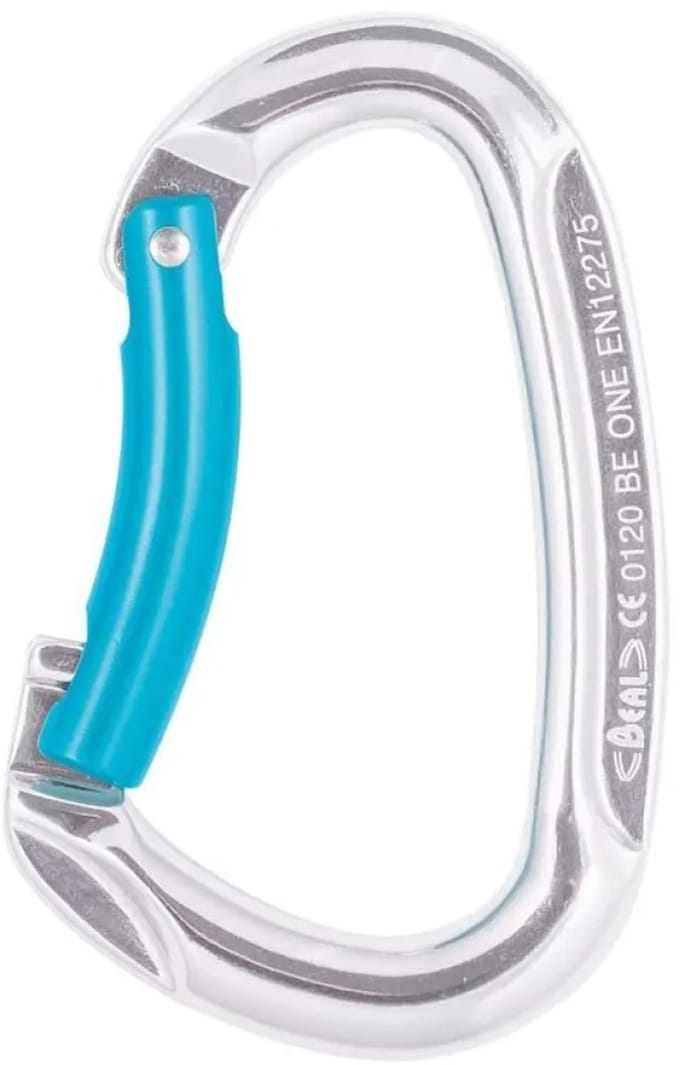 Beal Be One Karabijnhaak Blauw,Zilver