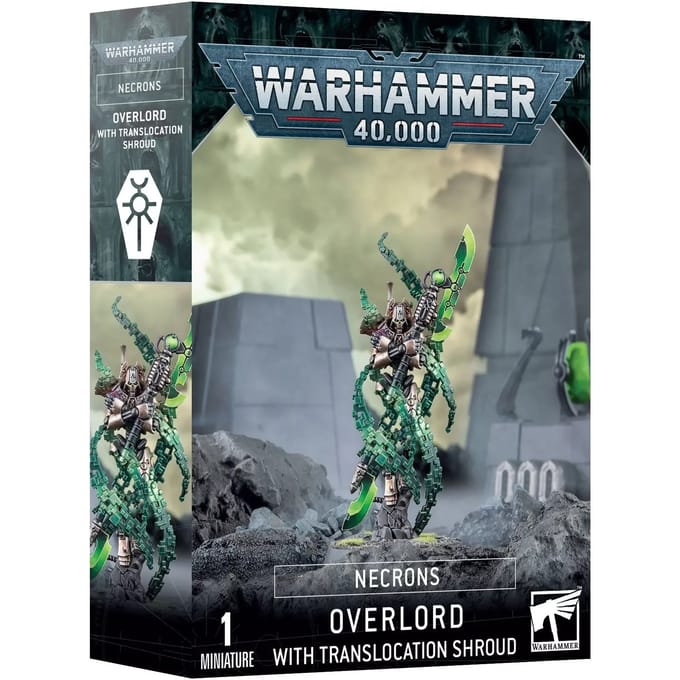 Figurine Games Workshop Warhammer 40k - Necron Tetraque avec Disrupteur de Phase
