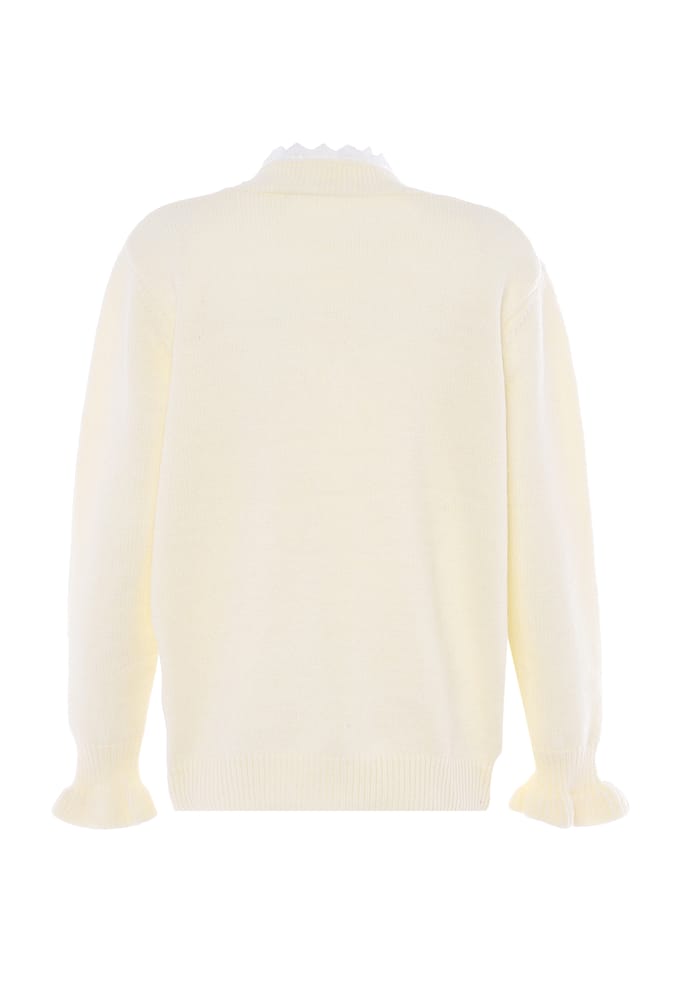 Faina Vest Dames wolwit