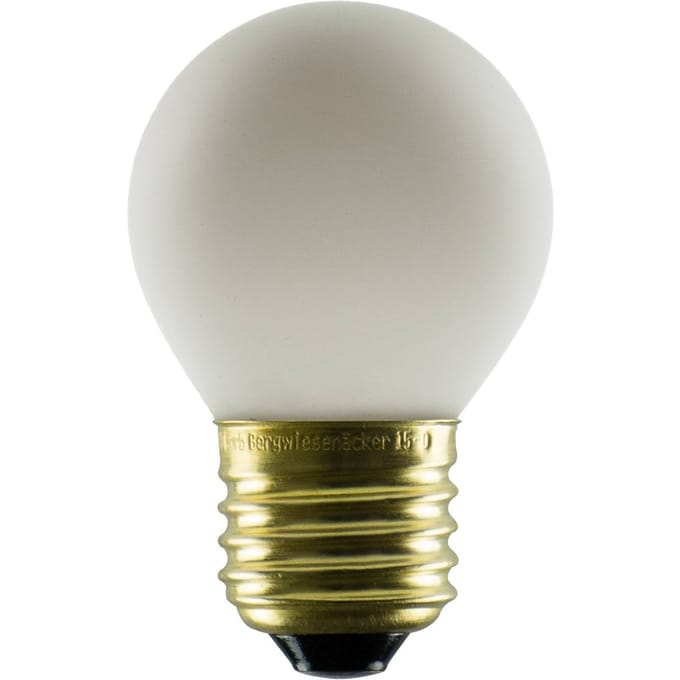 Segula LED lamp 24V DC E27 3W 922 Golfbal mat dimbaar