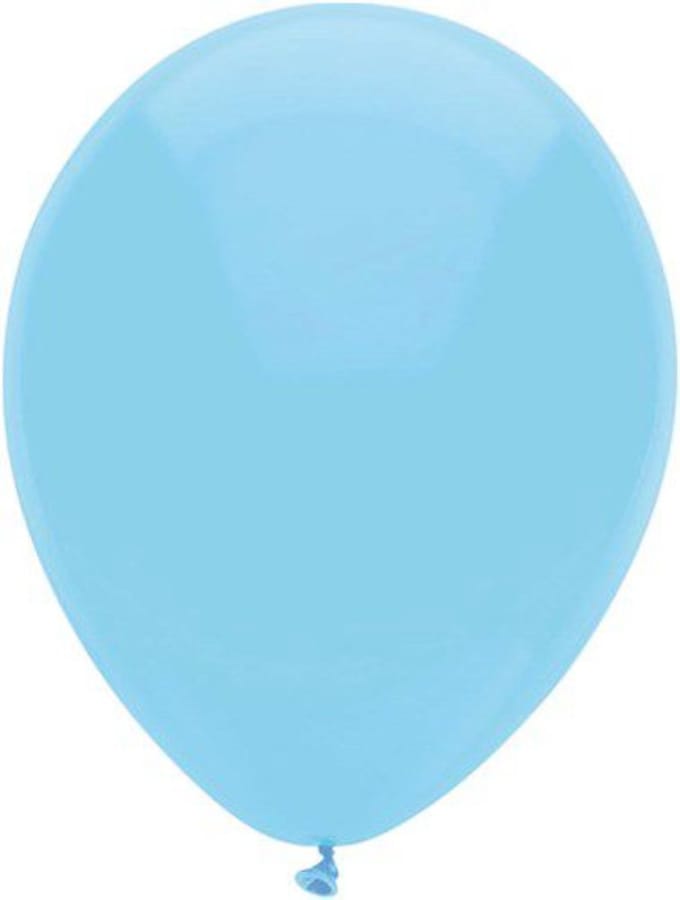 Ballonnen lichtblauw - 30 cm - 50 stuks
