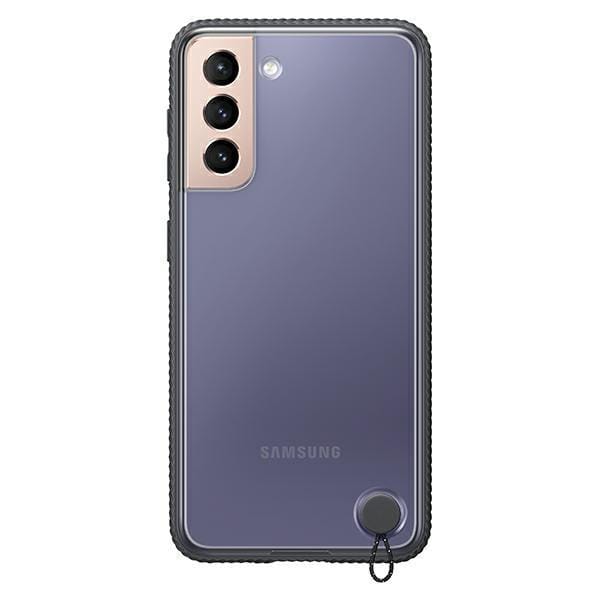 Samsung Clear Protective Hoesje - Samsung S21 Plus - Zwart