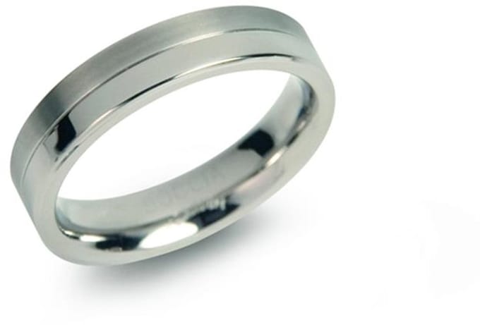 Boccia Titanium 0129.0162 Unisex Ring 19.75 mm maat 62