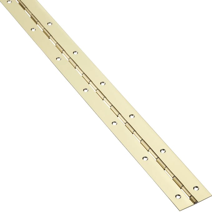 Pianoscharnier 1000 x 40 x 0,7 mm Messing-look Deurscharnier van SOTECH