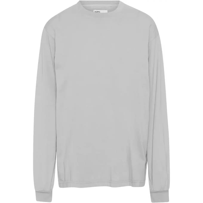 T-shirt met lange mouwen Colorful Standard Organic oversized limestone grey