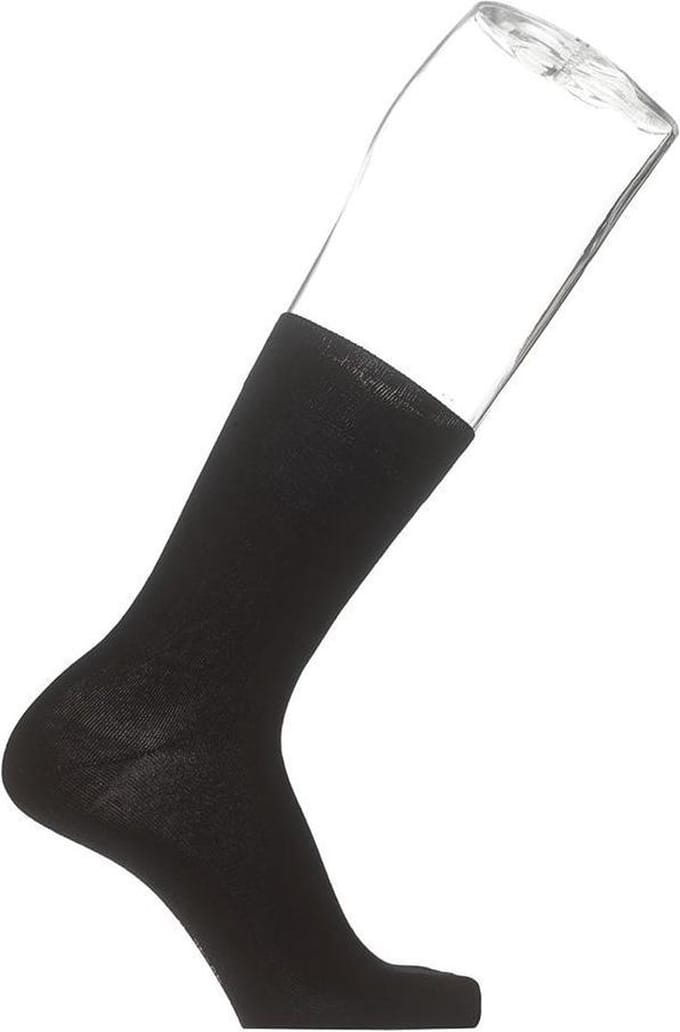 Bonnie Doon - Heren - Sokken - Cotton sock (2 paar) - Black - 47/52