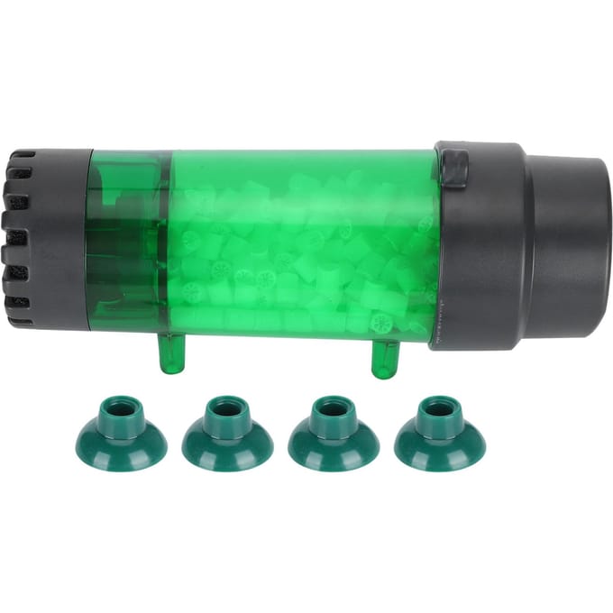 Wervelbedfilter Aquarium Vissentank Luchtbel Bio Media Filter met Zuignap Wervelbed LH600 green