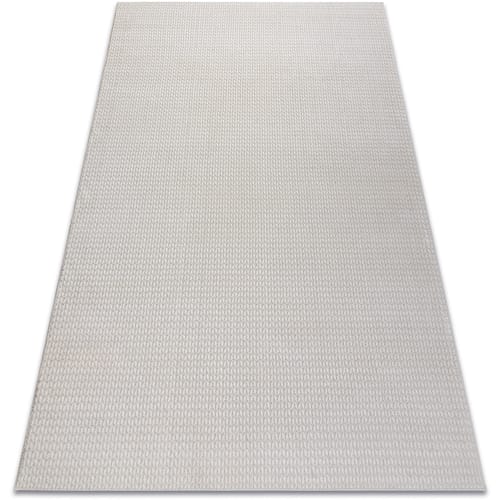 Kleden Rugsx Tapijt AURA E9787 crème - Visgraatpatroon, chevro 80x150 cm