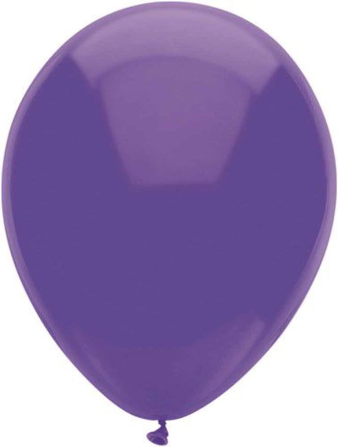 Ballonnen paars - 30 cm - 50 stuks