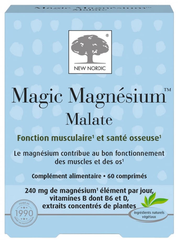 New Nordic Magic Magnesium Malaat 60 tabletten