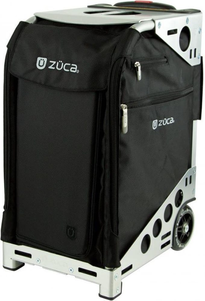 Zuca Pro Artist Black on Silver Frame