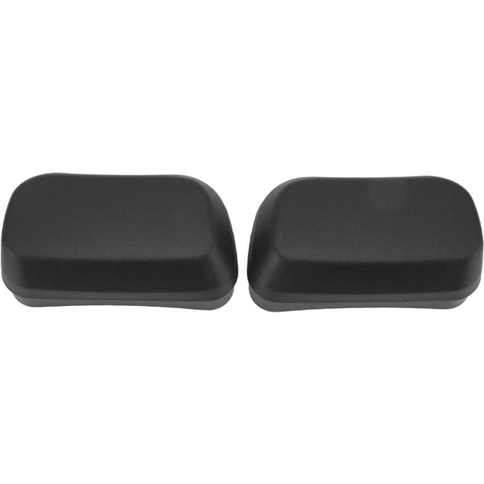 2 stuks Crew Cab Side Step End Caps 68193113AA Vervanging voor Dodge RAM 1500 2500 3500 4500 5500 Crew black