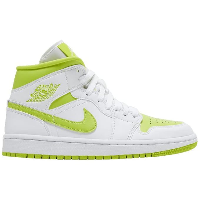 Air Jordan 1 Mid 'White Lime' pour Femme 43 white
