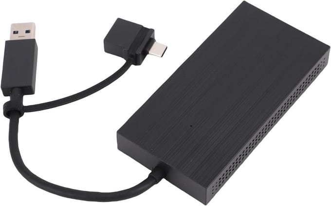Dubbele HDMI Adapter - Type C Splitter - Meerdere Schermen - 4K 60Hz Output - Compact Ontwerp - Zwart