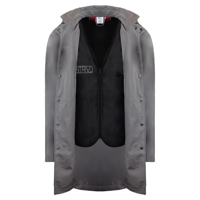 Puma X Staple Smoked Pearl Button Up heren jack 574090 65