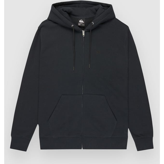 Quiksilver Salt Water Sweatshirt Met Rits Zwart M Man