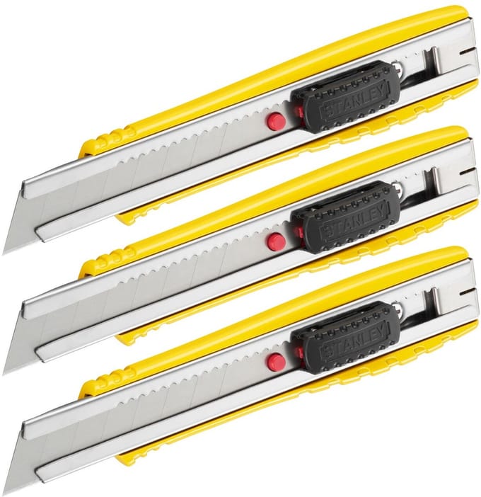 Stanley FMHT10421-0 Afbreekmessenset Fatmax 18mm - 3 stuks