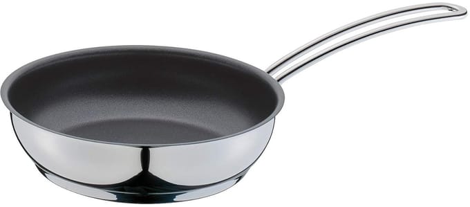 Koekenpan - Mini pan - Eieren bakken - Antiaanbaklaag - 18 cm - Zwart
