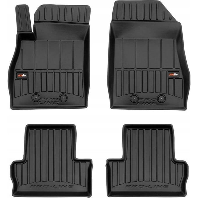 FROGUM PROLINE Automatten - Geschikt voor OPEL AMPERA (2011-2014) - 4-delig - TPE Rubber - Zwart