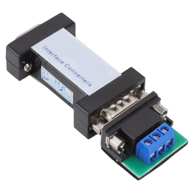 RS232 naar RS485 Converter Bidirectionele Interface ABS RS232 naar RS485 Converter Adapter voor Gegevensoverdracht white