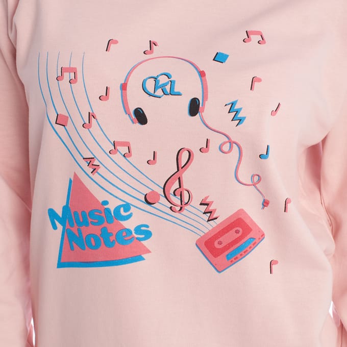 Winterpyjama KLP2 van pluche katoen voor dames