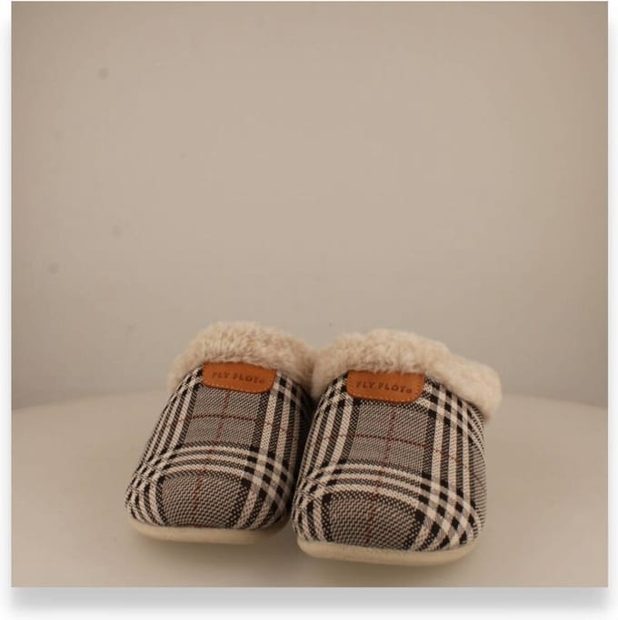 Fly Flot Dames Pantoffel | Zwart | Maat: 41