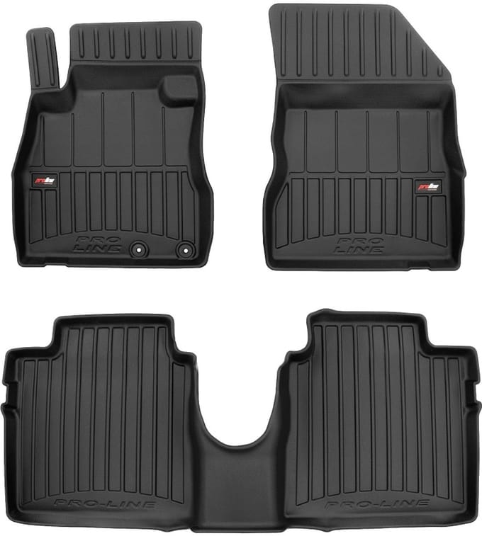 FROGUM 3D Matten - Nissan Note II 2012-2017 - Automaat - Rubbermatten - Zijranden - Perfecte Pasvorm