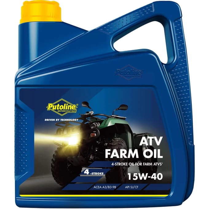 Motorfietsolie 4 takt Putoline 15W-40 ATV Farm