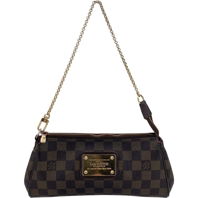 Louis Vuitton stoffen schoudertas Eva