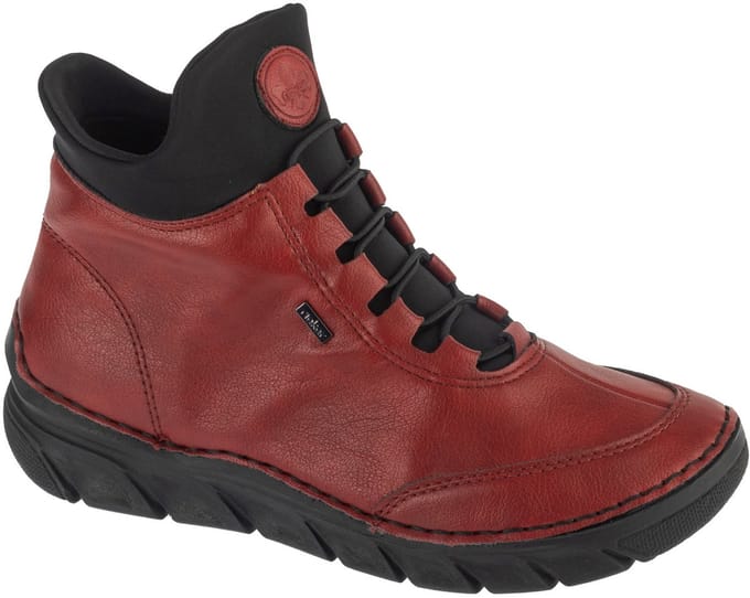 Rieker Booties 55069, Vrouwen, Rood, Laarsjes, maat: 37