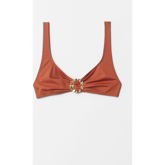 & Other Stories Auriane Triangle Orange Taglia: 38 | Bikini Outlet | Donna | Arancione