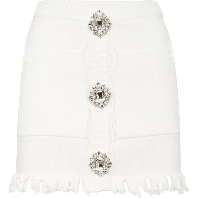Gebreide Korte Rok Monogram