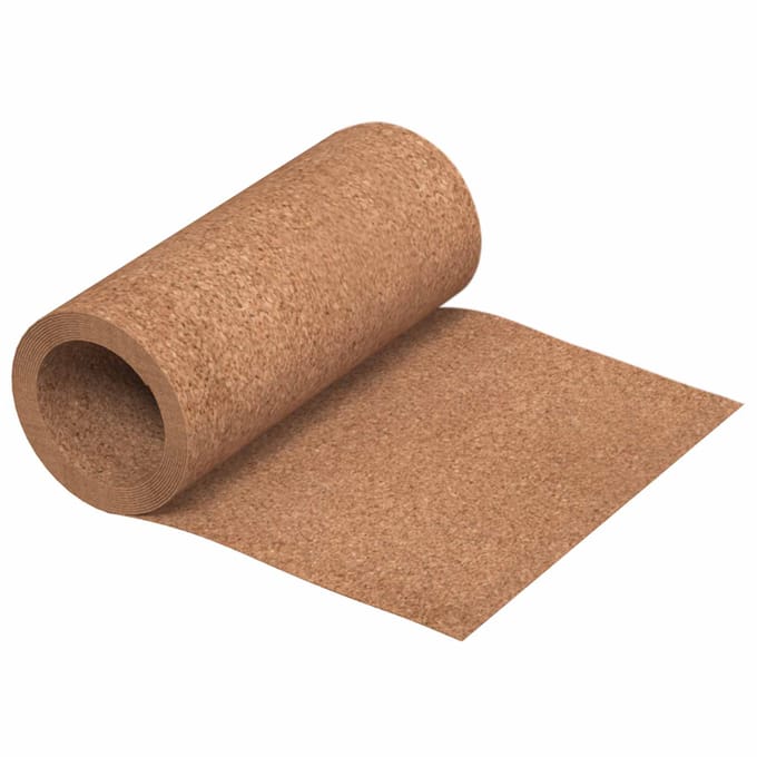 vidaXL Kurk rol Bruin 50 x 800 x 0,2 cm Kurk