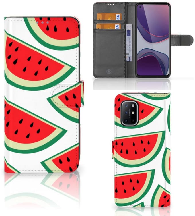 OnePlus 8T Book Cover Watermelons