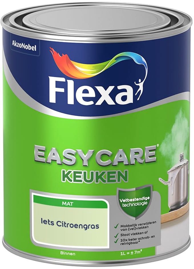 Flexa - Easycare Keuken - Iets Citroengras - Mengverf - 1 L